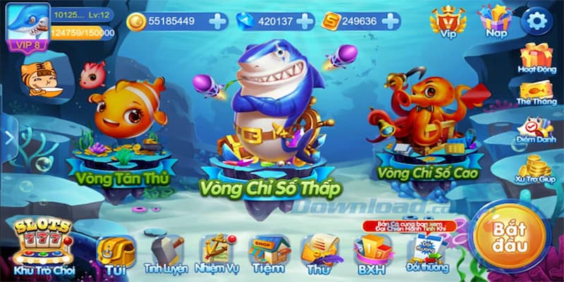 Kinh nghiệm phá đảo game bắn cá H5