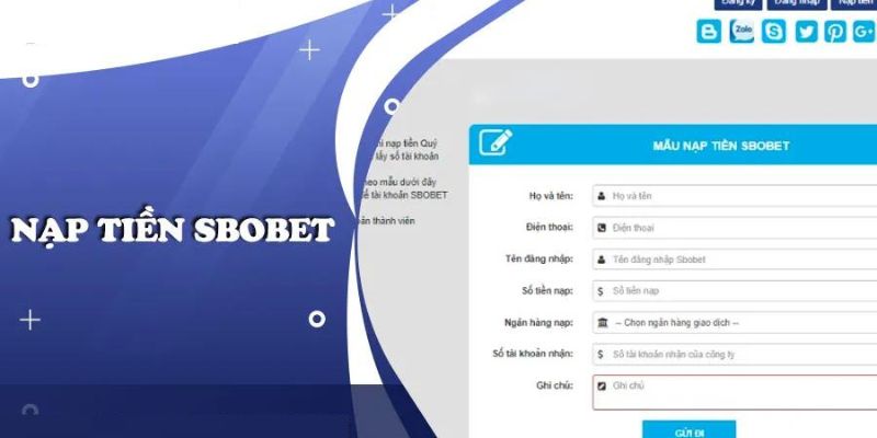 Người chơi cần chuẩn bị trước khi nạp tiền Sbobet lần đầu